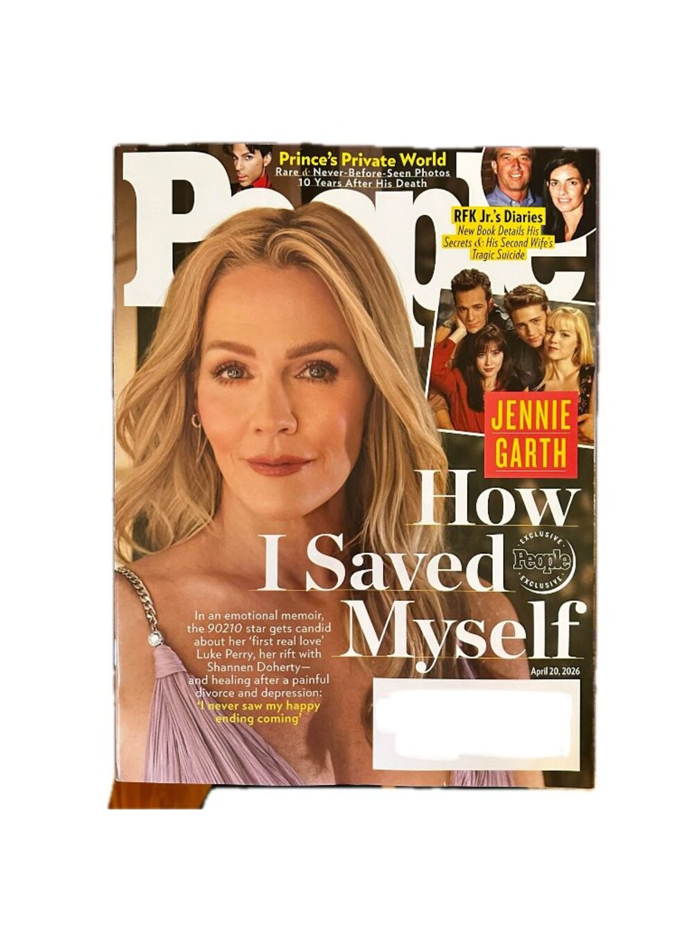 People Magazine April 20 2026 Jennie Garth RJK Jr's Diaries Prince